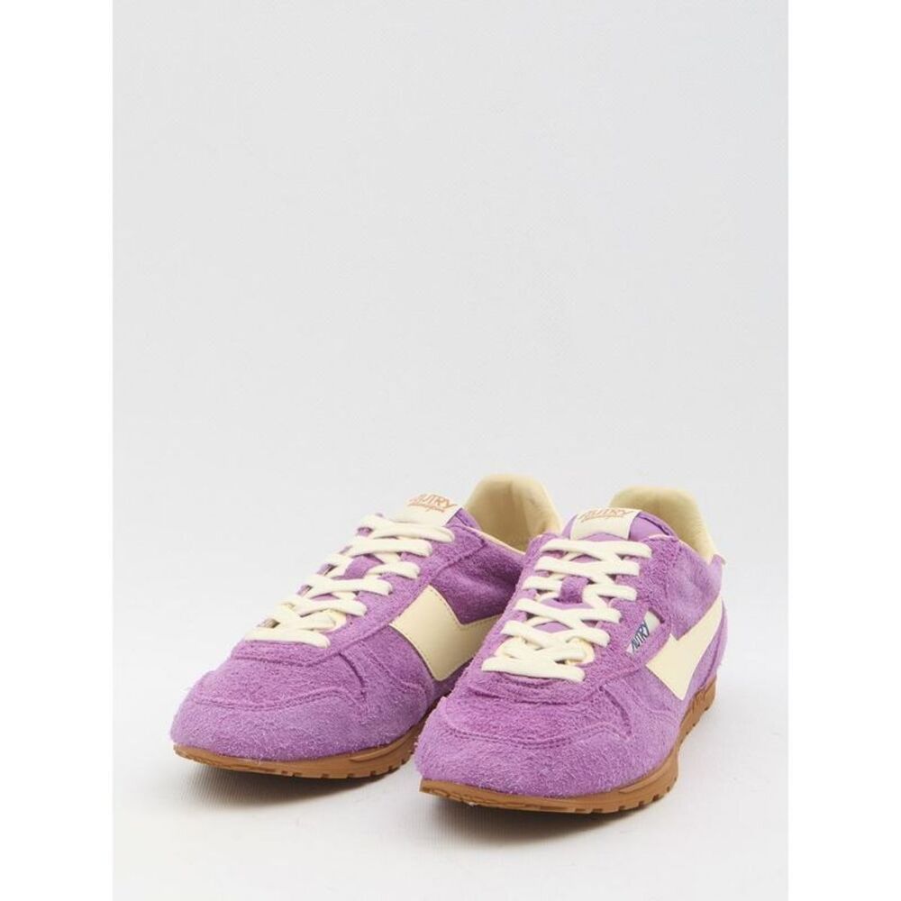 AUTRY Women's Low-Top Suede Sneakers Women PURPLE